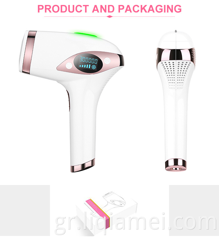 Ανώδυνη μόνιμη οικιακή χρήση IPL Laser IPL Hair Removal Machine Epilator Portable